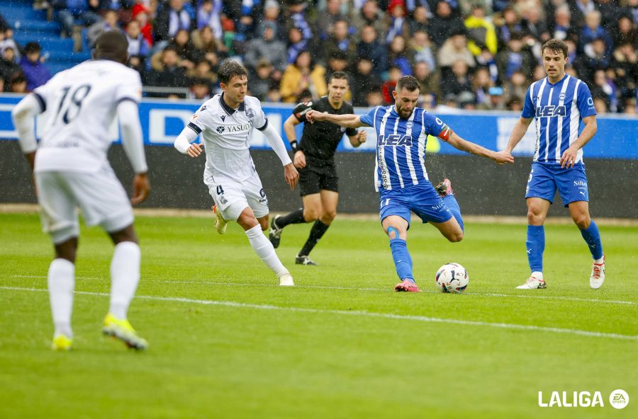 Alavés 0 Real Sociedad 1 resumen goles y resultado de LaLiga EA