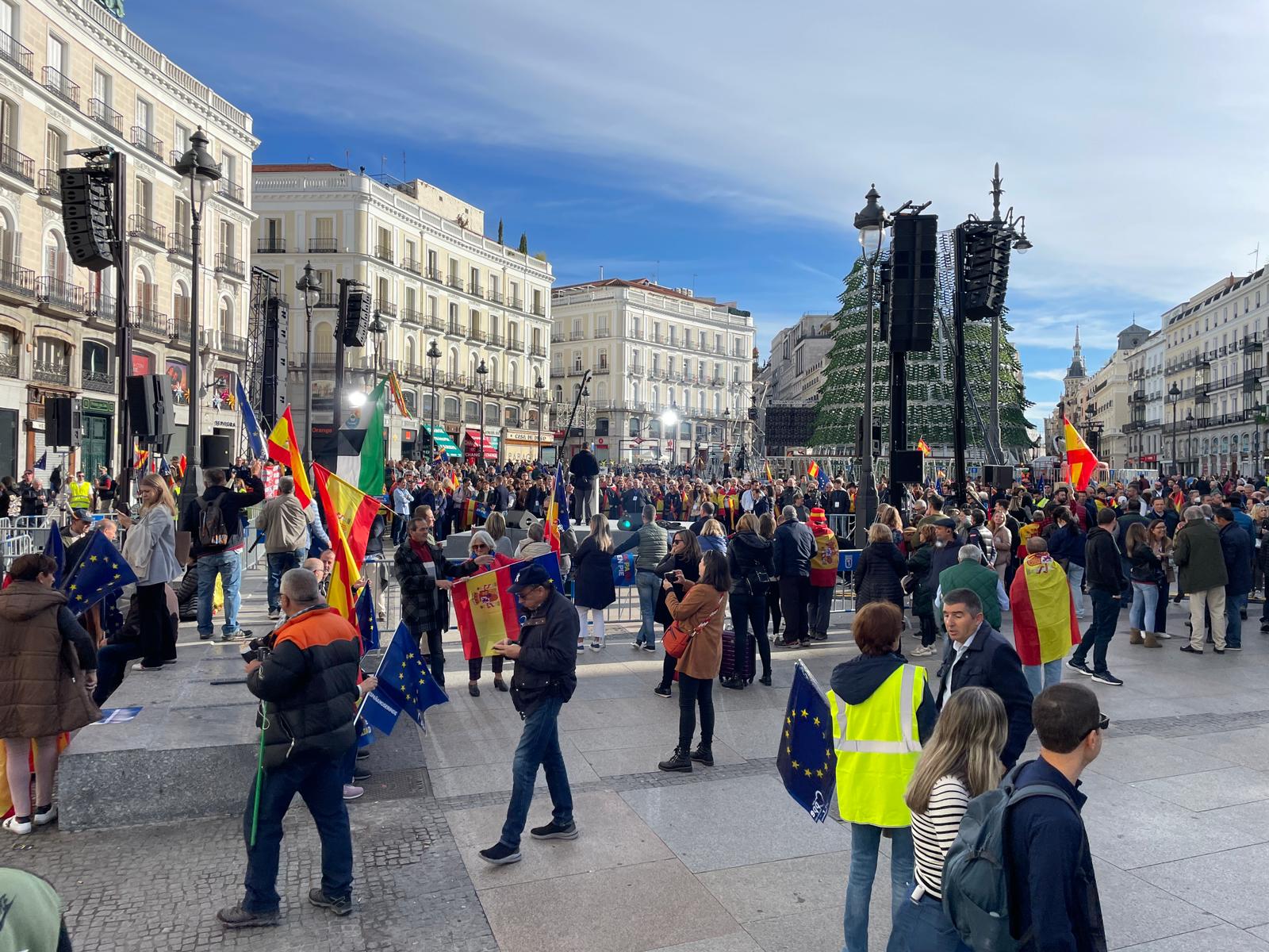 Manifestación contra la amnistía, en directo: último minuto de las protestas en Madrid y el resto de capitales de provincia de España hoy