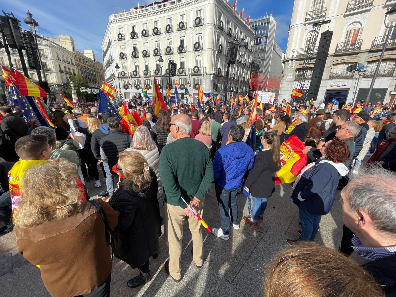 Manifestación contra la amnistía, en directo: último minuto de las protestas en Madrid y el resto de capitales de provincia de España hoy