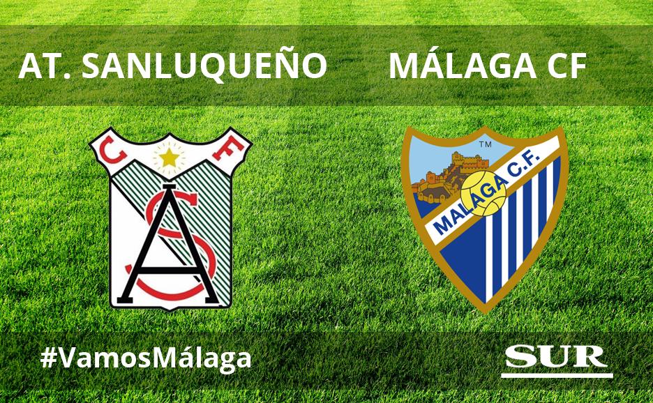 Así contamos el empate del Málaga contra el Atlético Sanluqueño