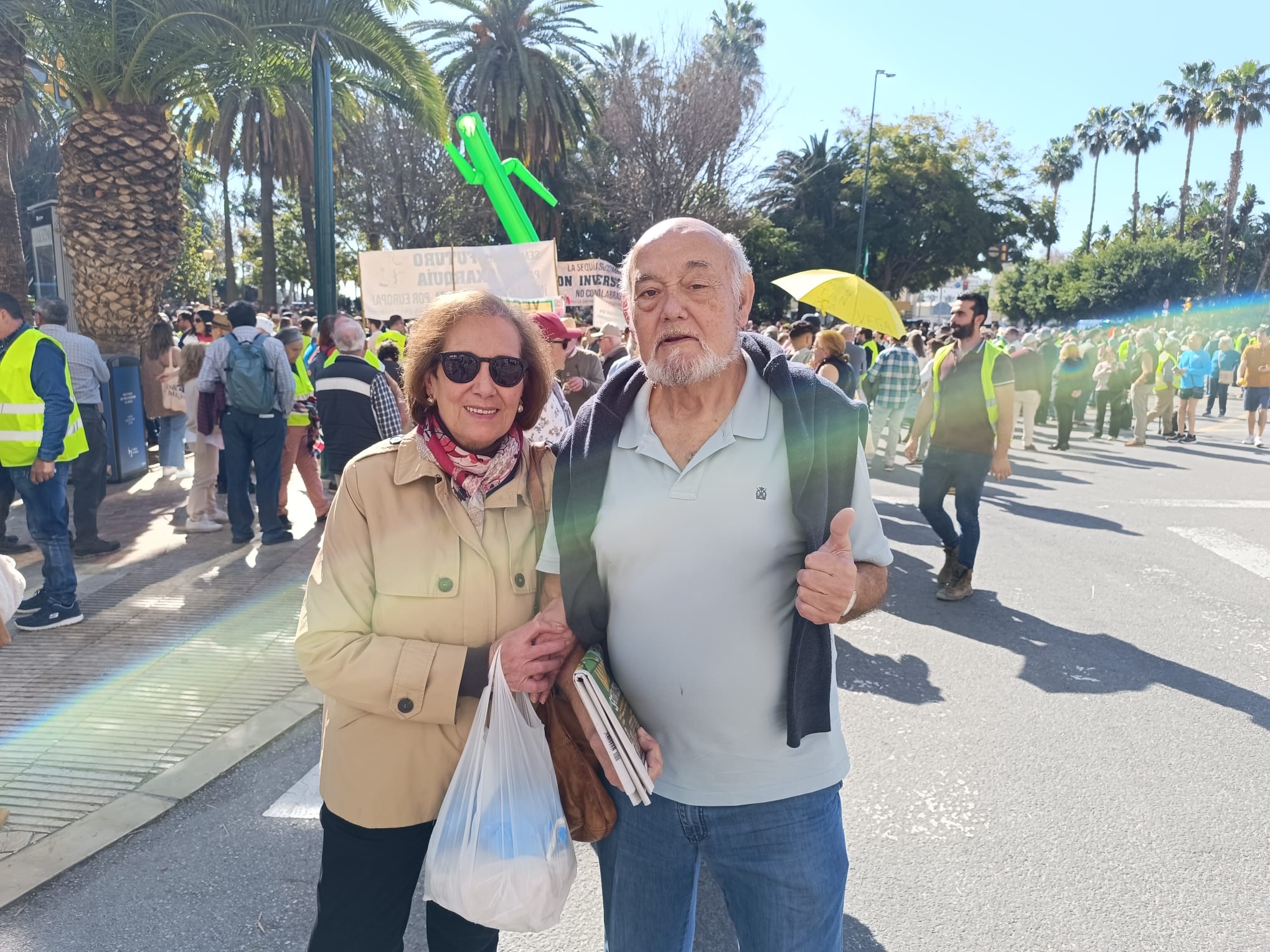Directo | Sigue las protestas de los agricultores de este miércoles en Málaga