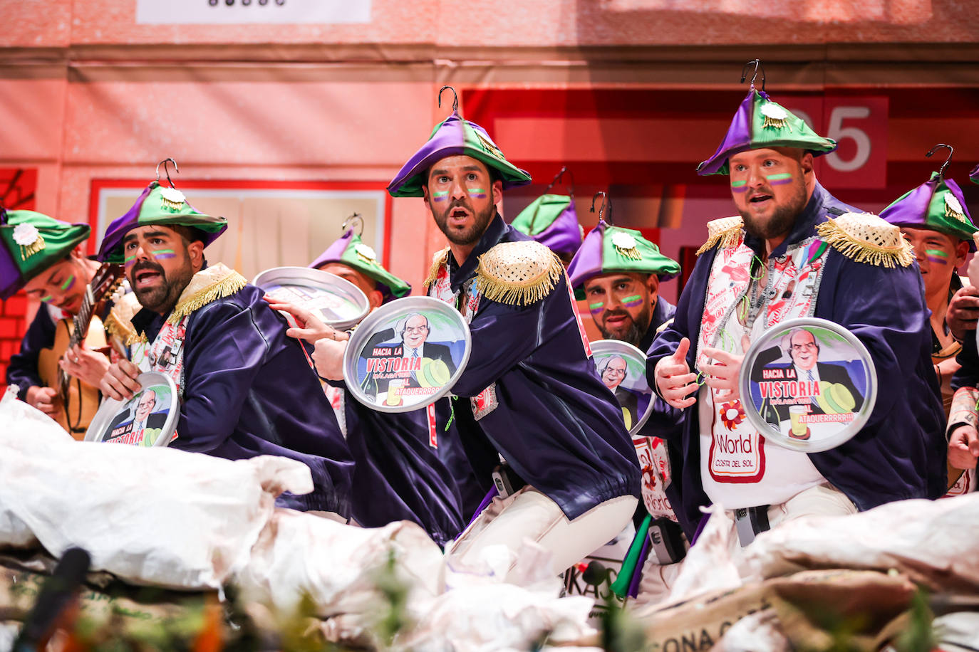 Sigue la segunda semifinal del Carnaval de Málaga