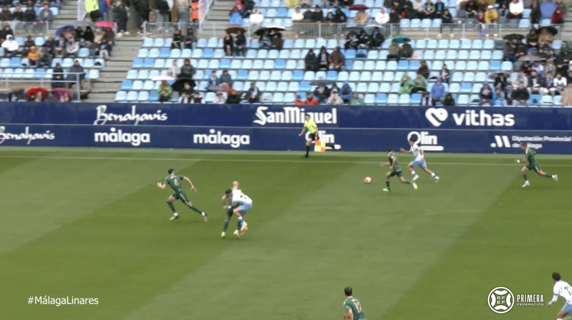 Así contamos el empate del Málaga contra el Linares en La Rosaleda
