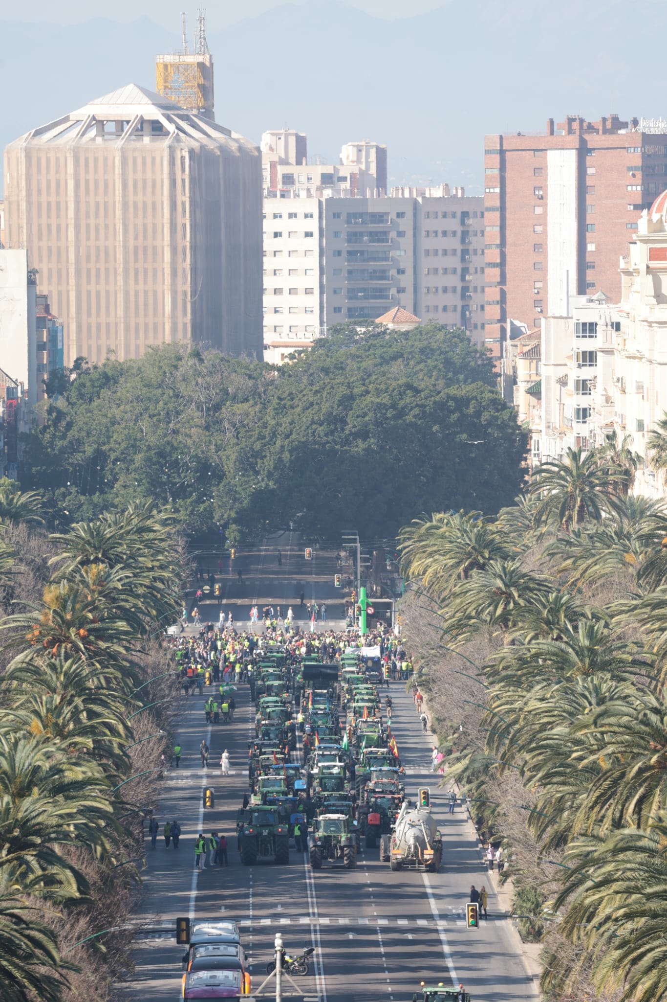 Directo | Sigue las protestas de los agricultores de este miércoles en Málaga