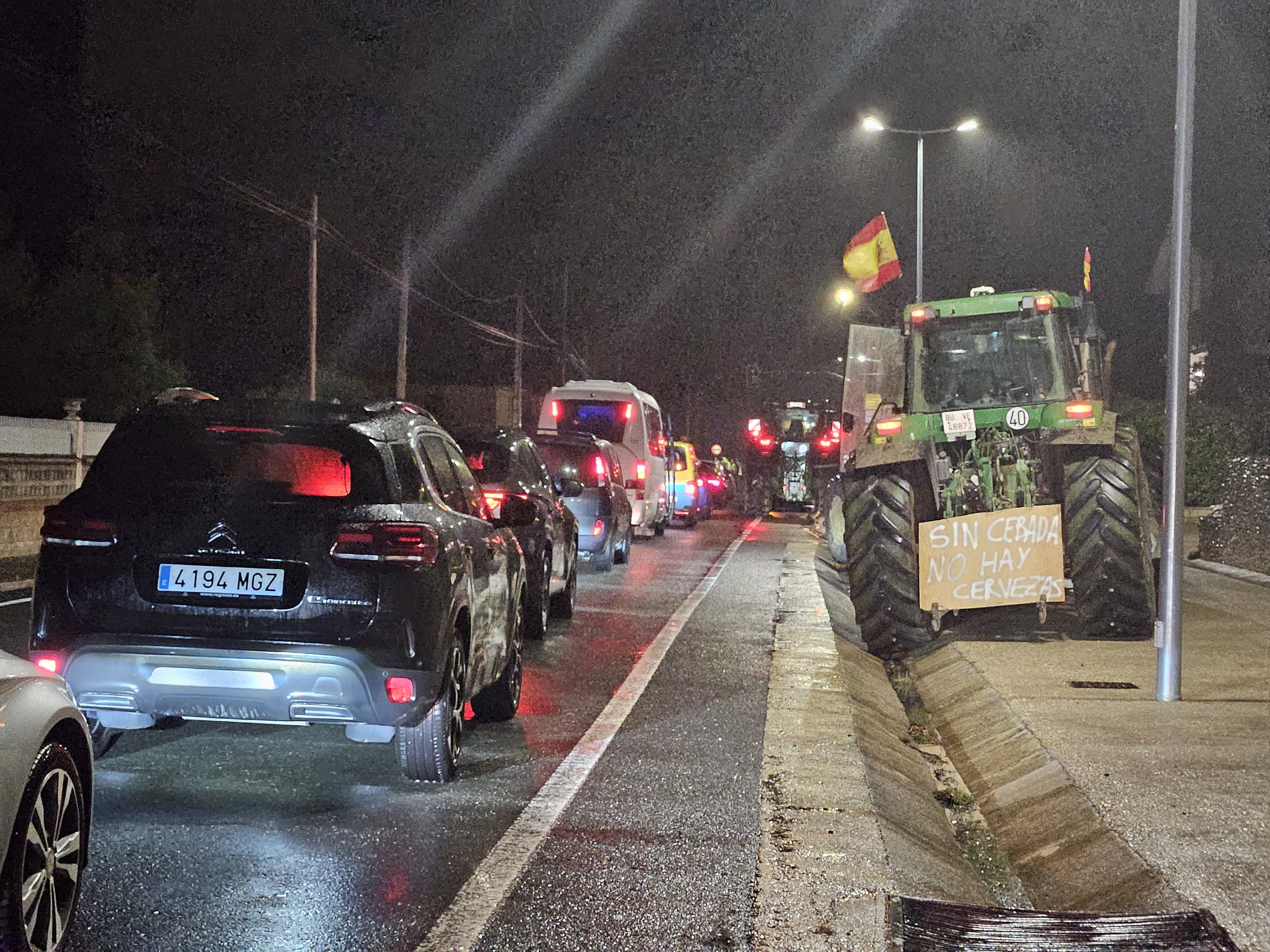 La cuarta jornada de protestas deja dos heridos la provincia de Burgos