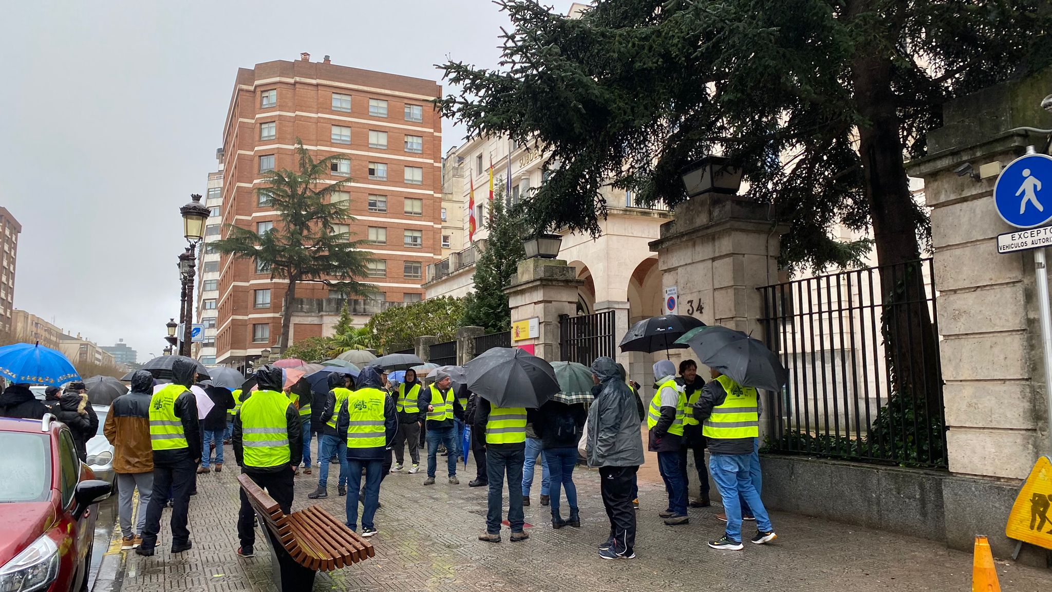 La cuarta jornada de protestas deja dos heridos la provincia de Burgos