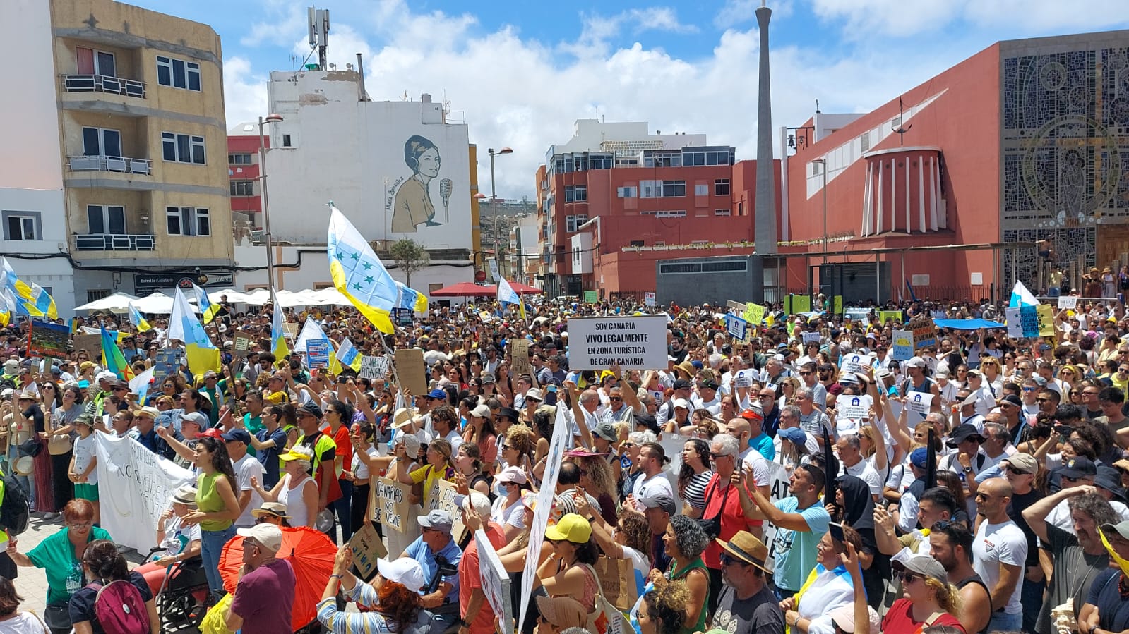 Directo: El 20A reclama un cambio en el modelo turístico