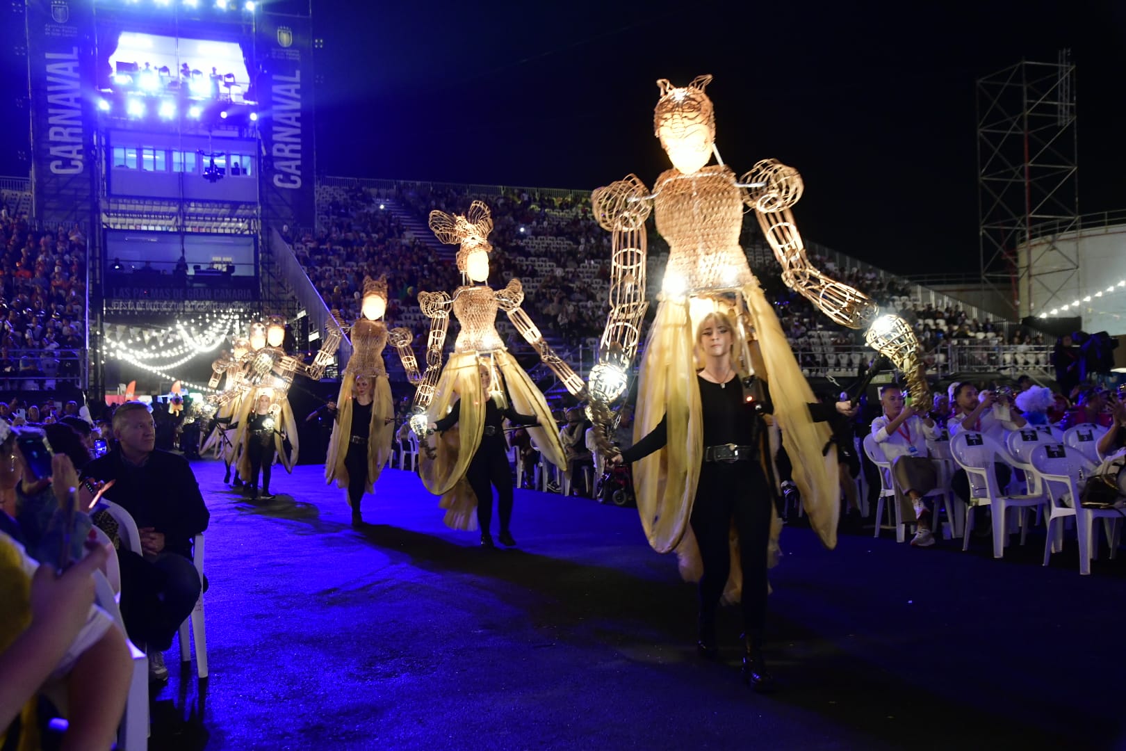 Gala de la reina del carnaval de Las Palmas de Gran Canaria, en directo