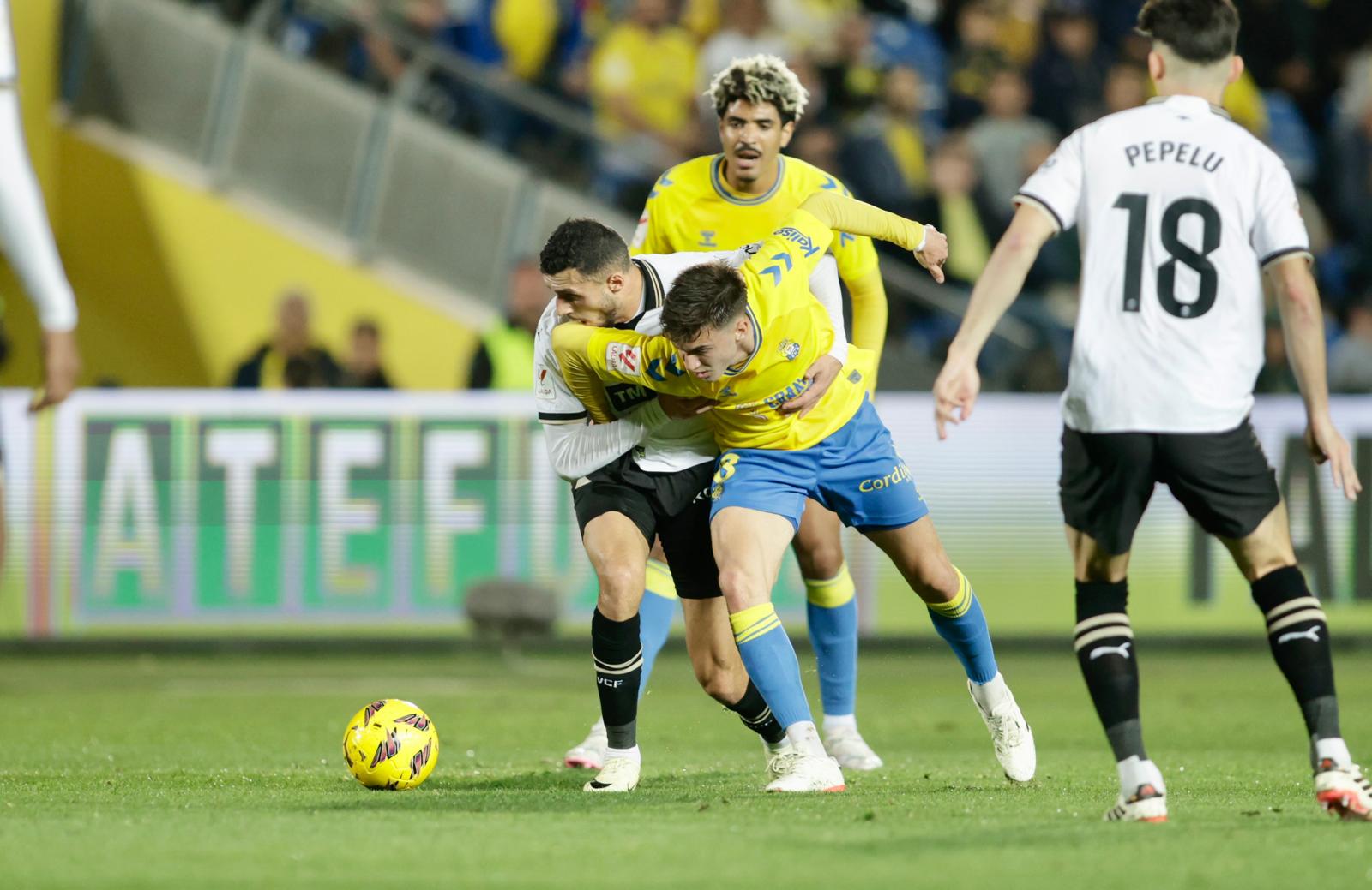 Así vivimos en directo el encuentro UD Las Palmas - Valencia
