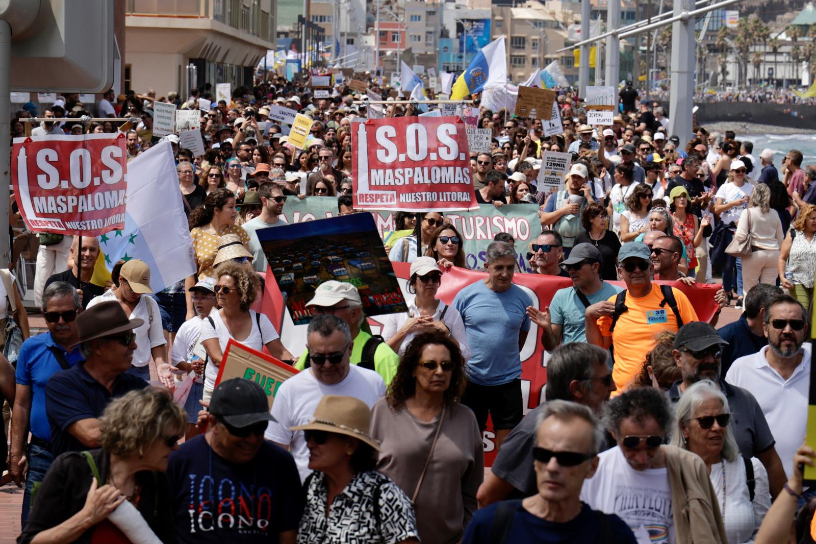 Directo: El 20A reclama un cambio en el modelo turístico