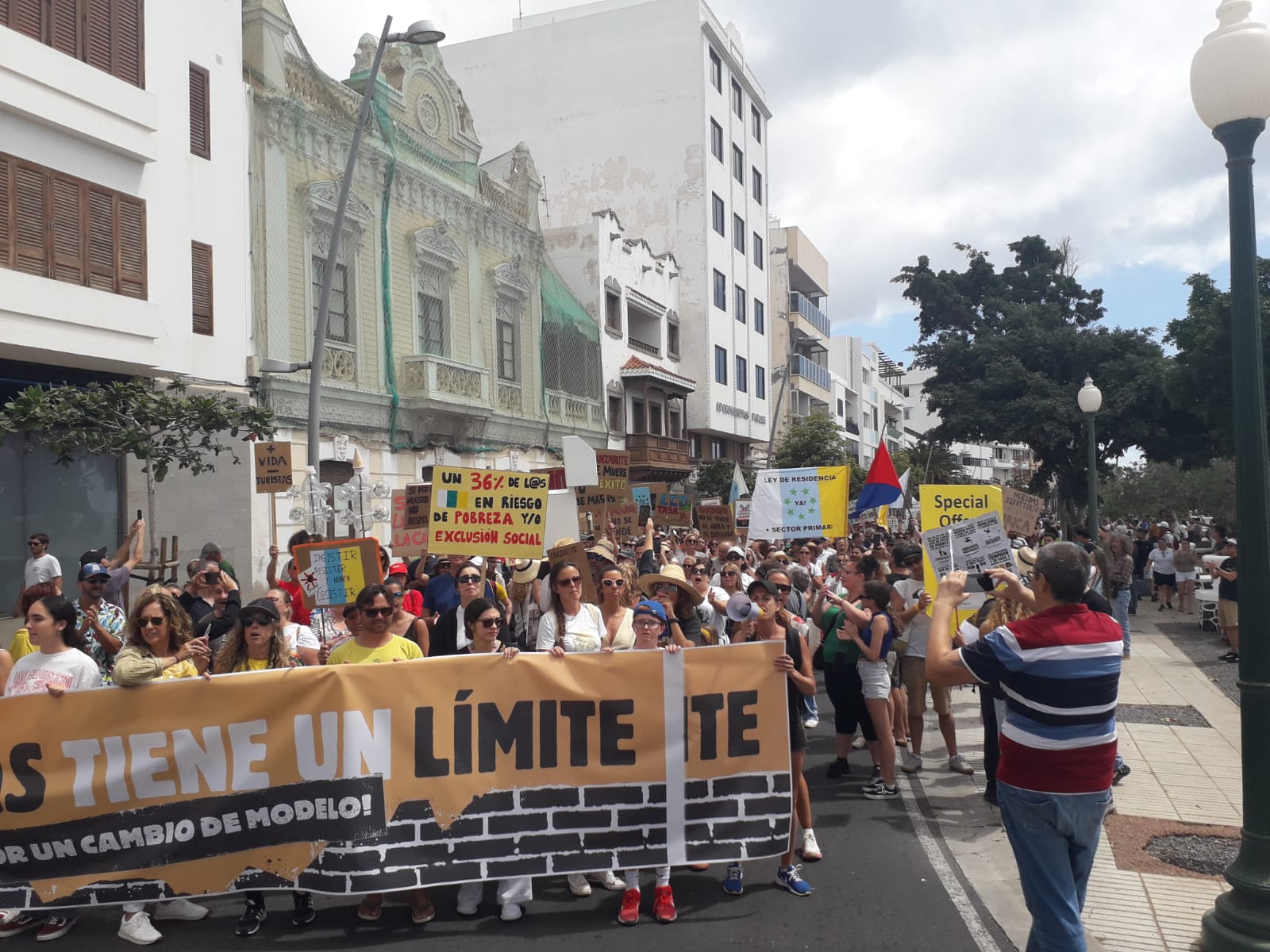 Directo: El 20A reclama un cambio en el modelo turístico