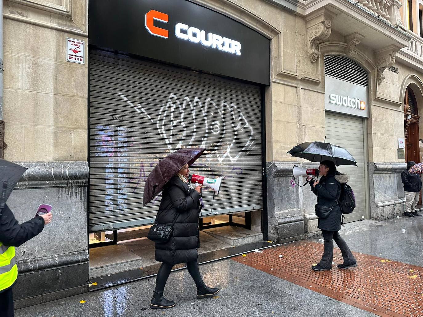 Huelga feminista: sigue en directo el estado del tráfico por los cortes en los accesos a Bilbao