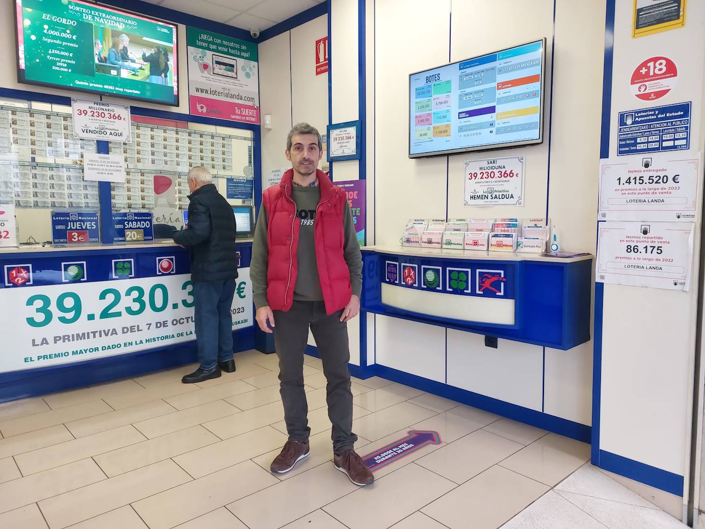 En directo TV, el sorteo de la Lotería de Navidad 2023: 88008, el Gordo más tardío de la historia, deja al menos 6 millones en Bizkaia