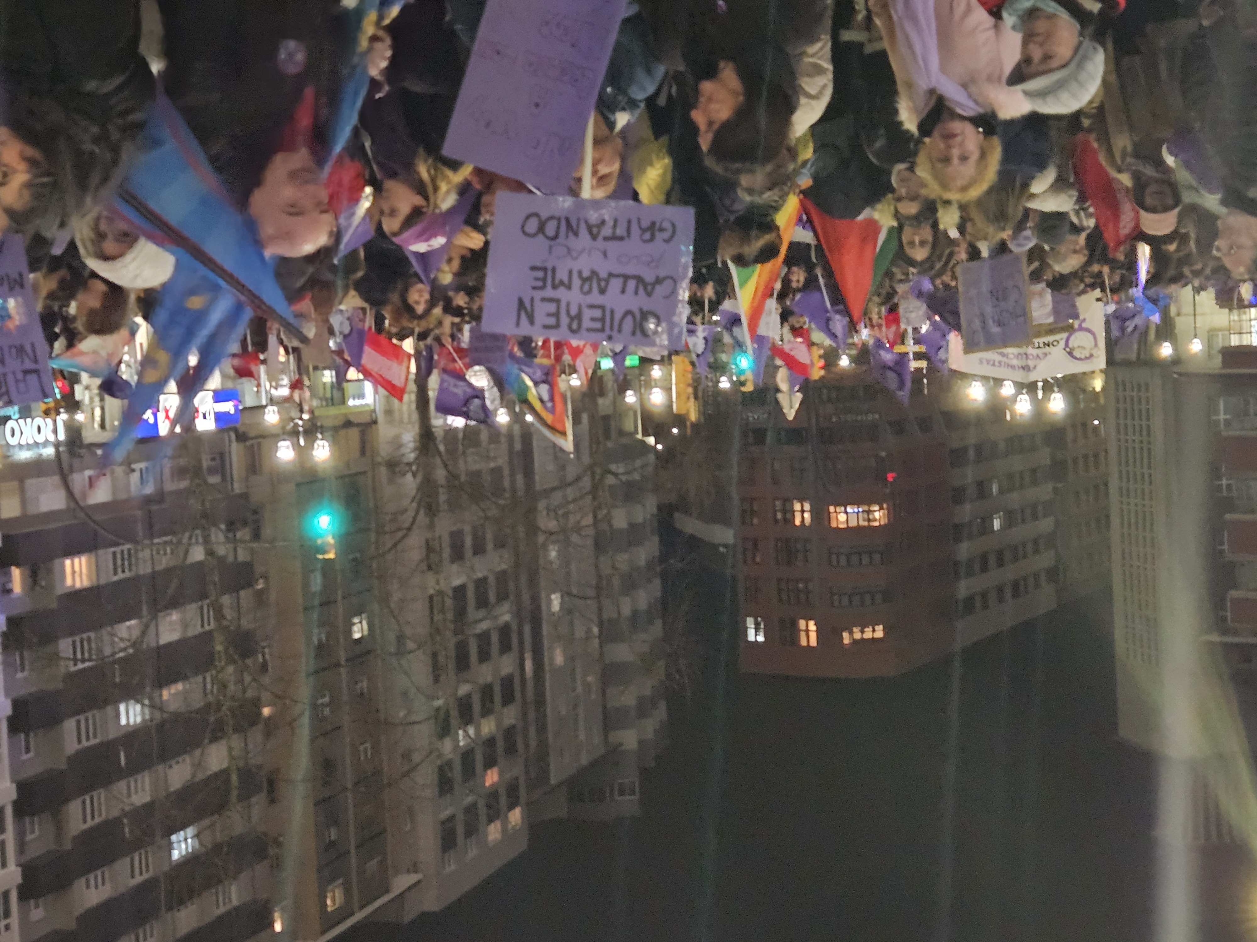 Así han sido las manifestaciones por el Día de la Mujer en Asturias
