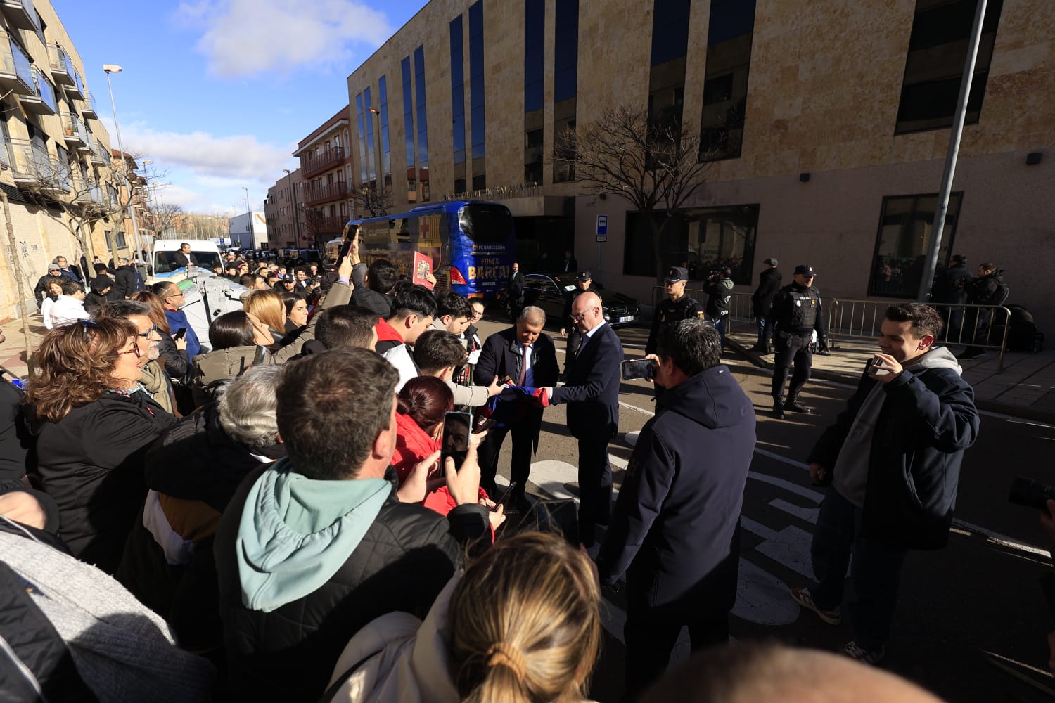 El día del Unionistas-Barça en Salamanca, contado paso a paso