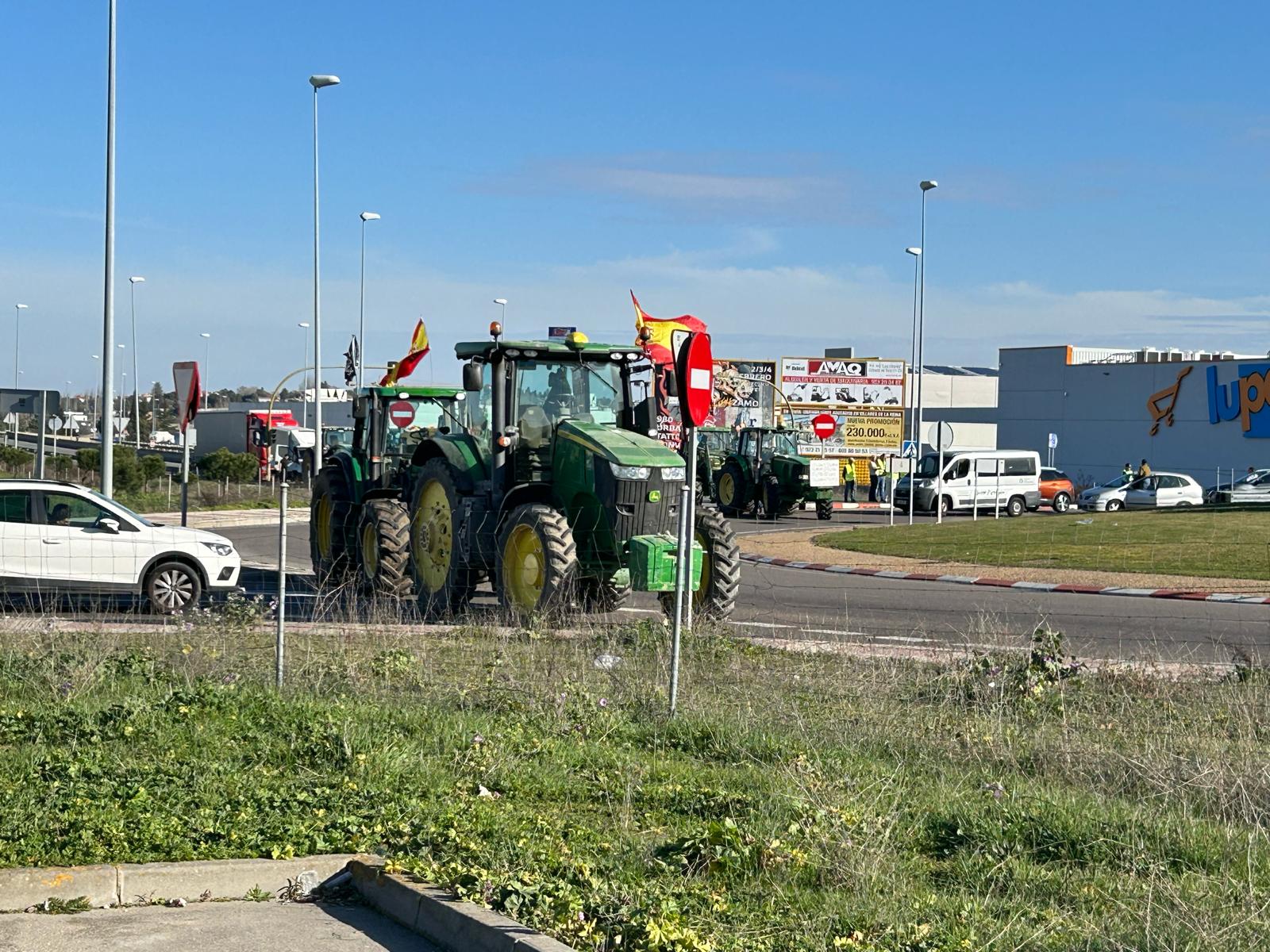 Así hemos contado las tractoradas en Salamanca, minuto a minuto