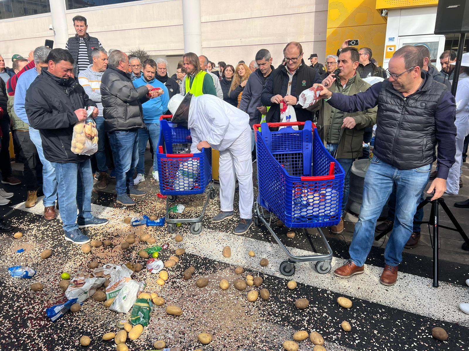 La tractorada de Salamanca este miércoles, minuto a minuto