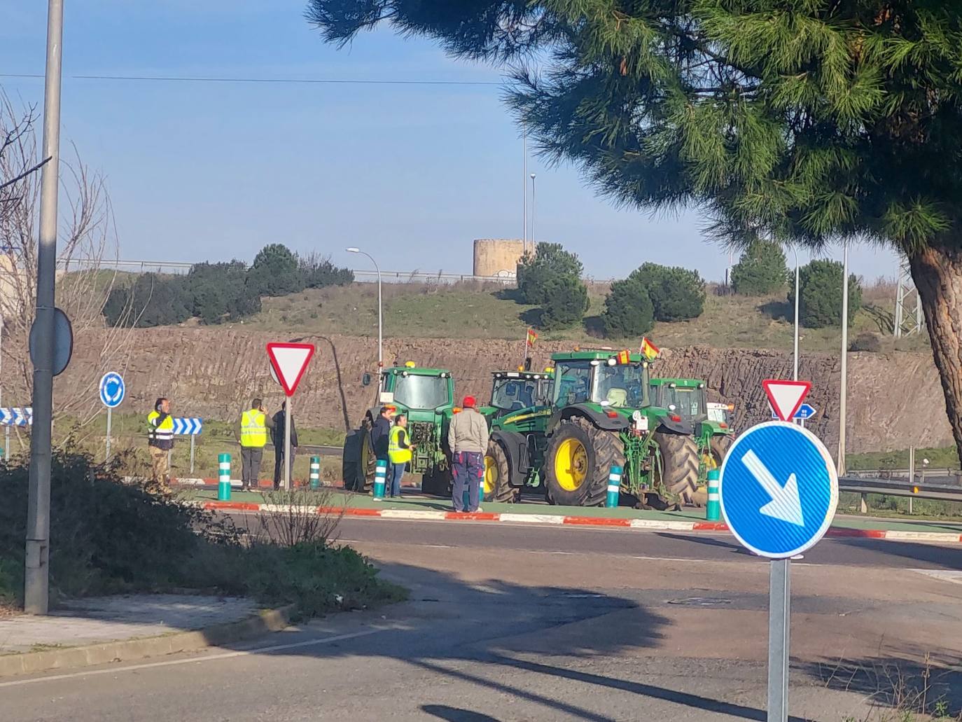 Así hemos contado las tractoradas en Salamanca, minuto a minuto