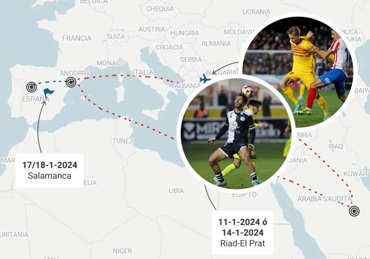 El día del Unionistas-Barça en Salamanca, contado paso a paso