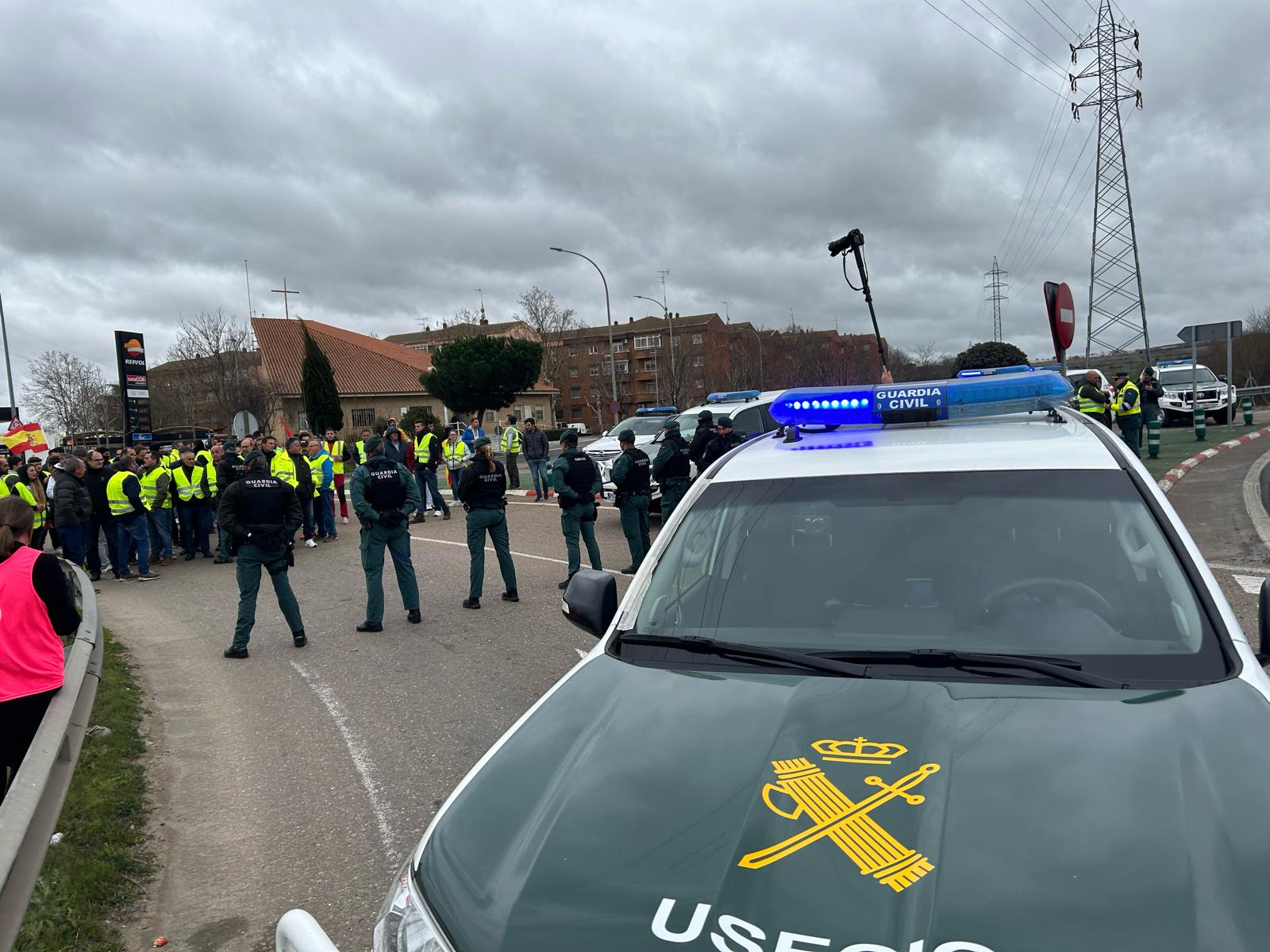 La tractorada de Salamanca este jueves, minuto a minuto