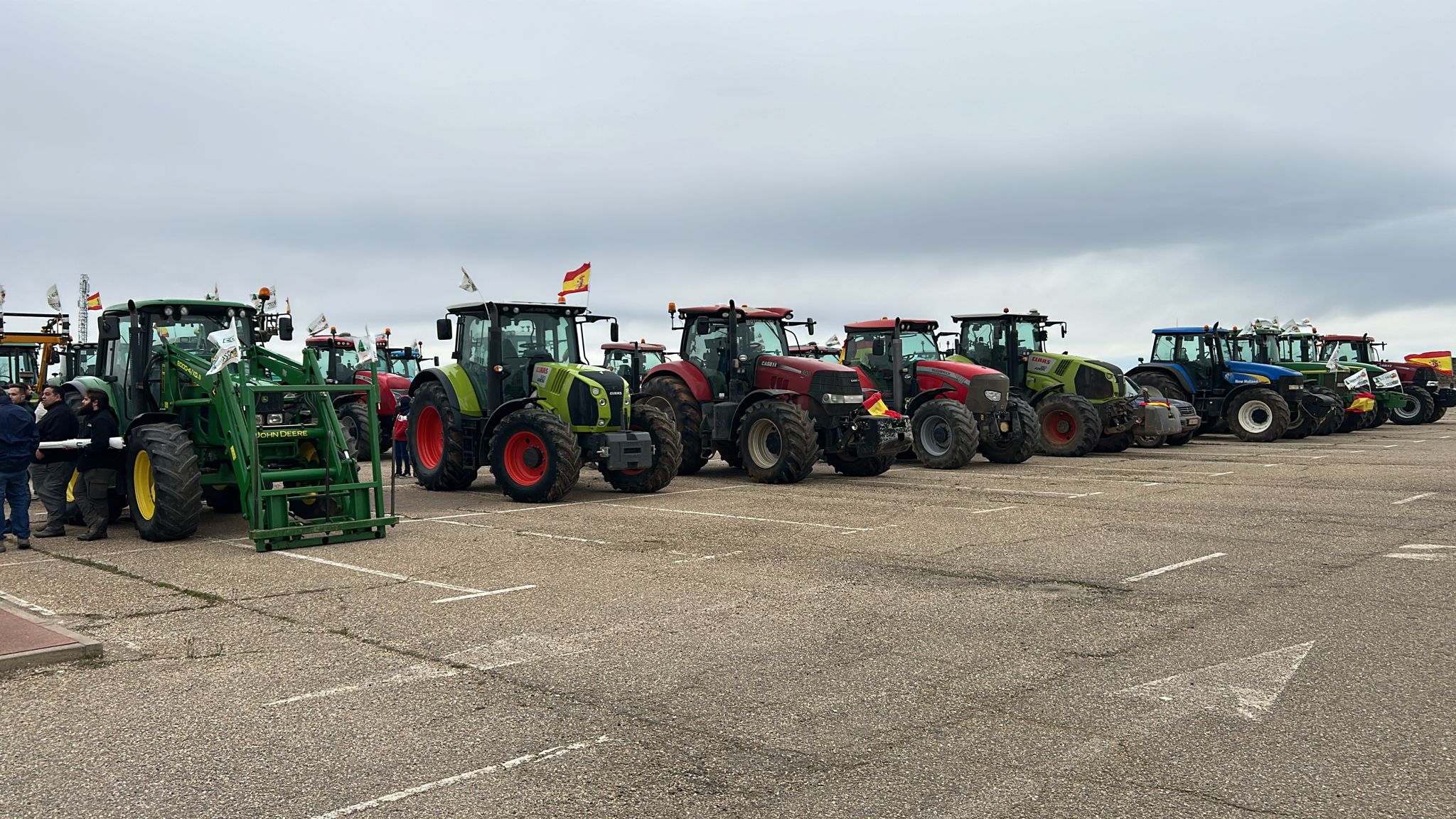 La tractorada de Salamanca este jueves, minuto a minuto