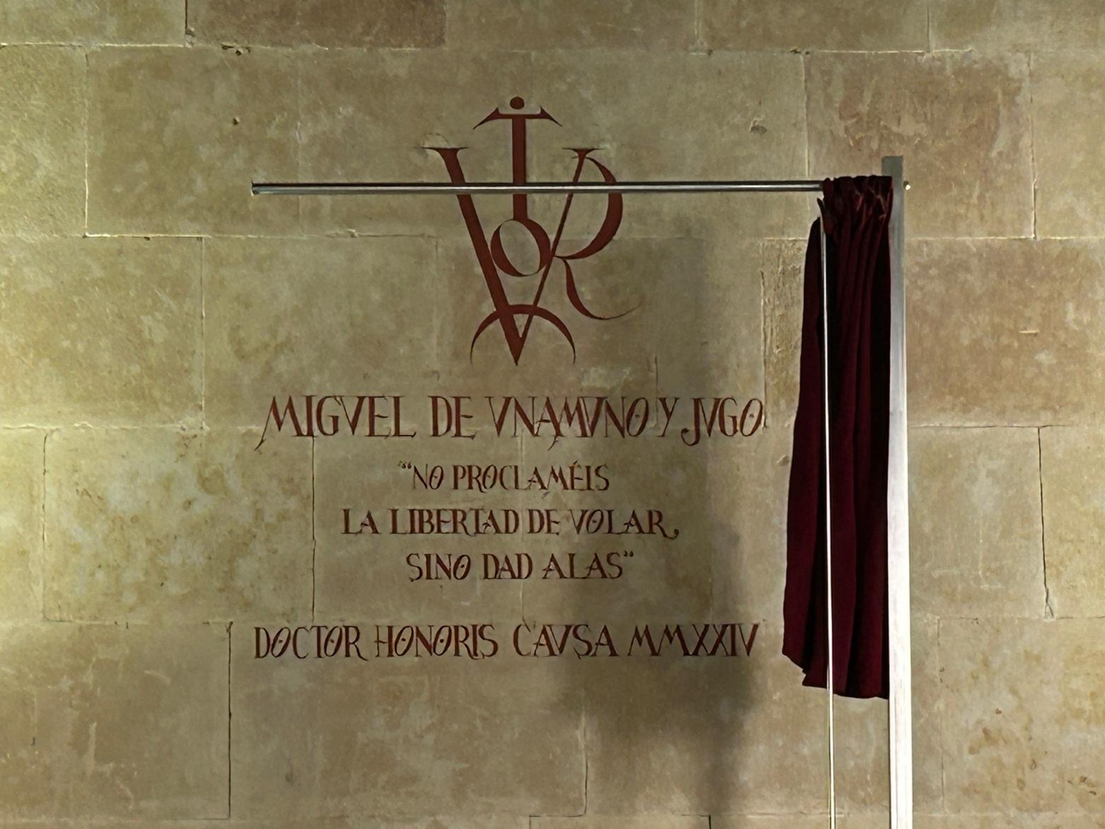 Así ha sido el acto del &#039;honoris causa&#039; a Miguel de Unamuno en la Universidad de Salamanca