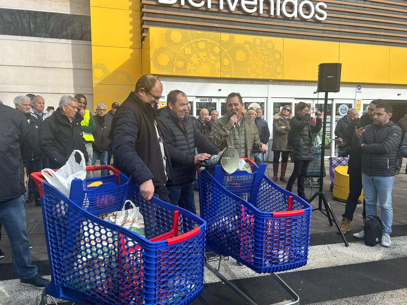 Así te hemos contado en directo las protestas agrarias de hoy miércoles en Salamanca