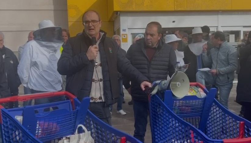 Así te hemos contado en directo las protestas agrarias de hoy miércoles en Salamanca