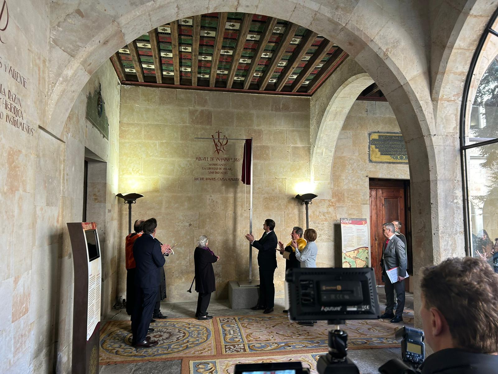Así ha sido el acto del &#039;honoris causa&#039; a Miguel de Unamuno en la Universidad de Salamanca