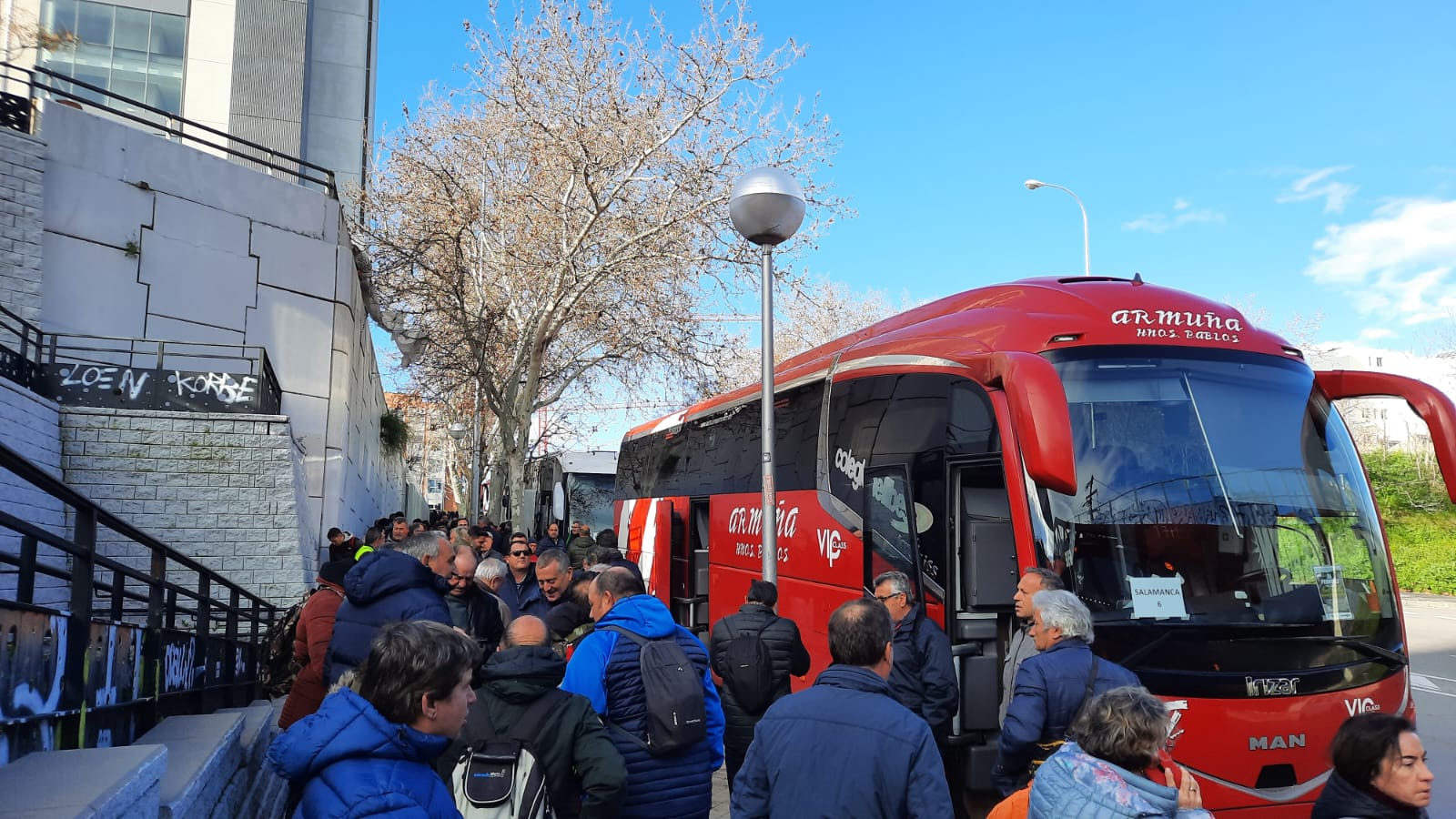 Así hemos contado la protesta de los agricultores en Madrid: más de 600 agricultores de Salamanca en la capital