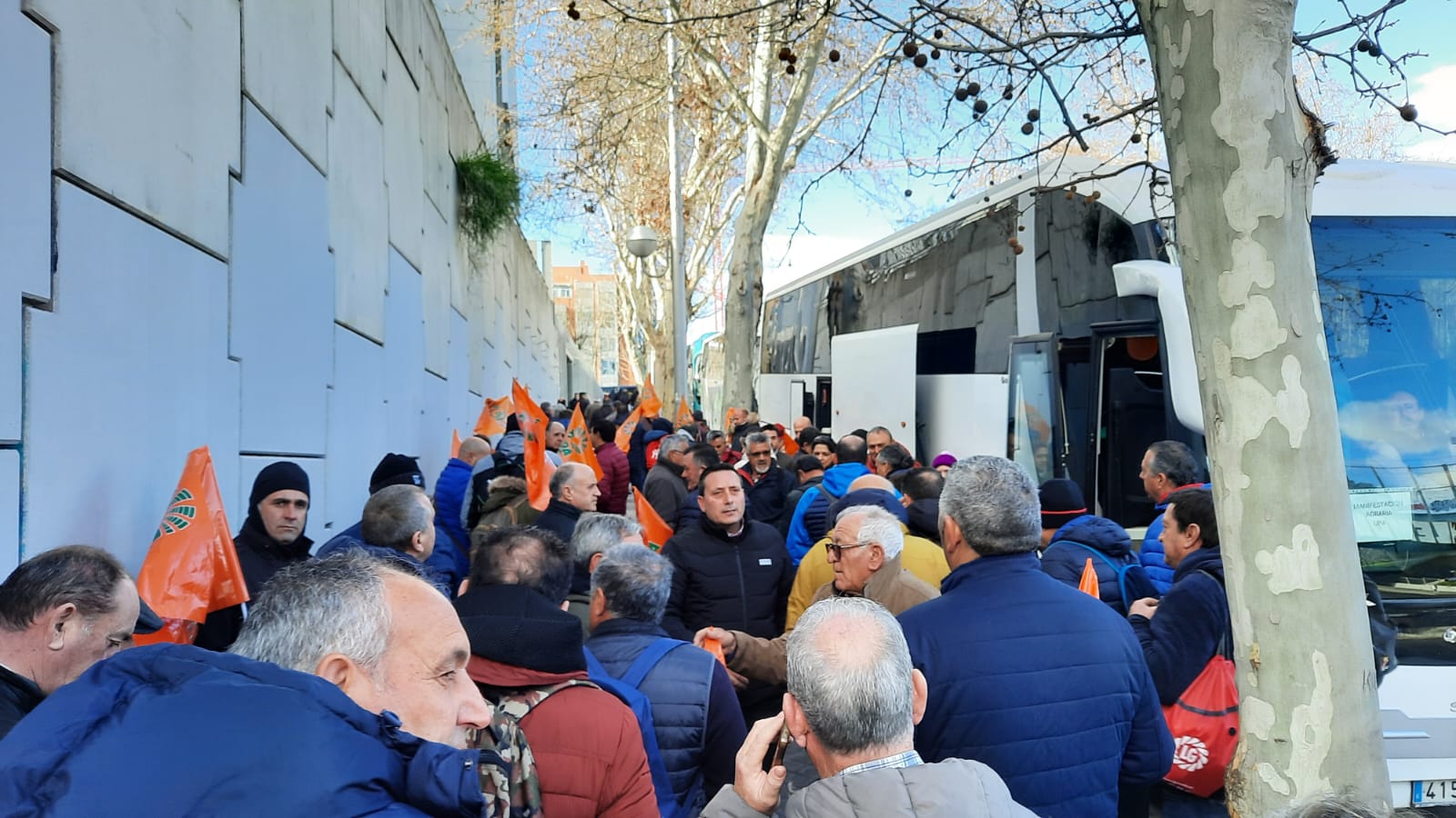 Así hemos contado la protesta de los agricultores en Madrid: más de 600 agricultores de Salamanca en la capital