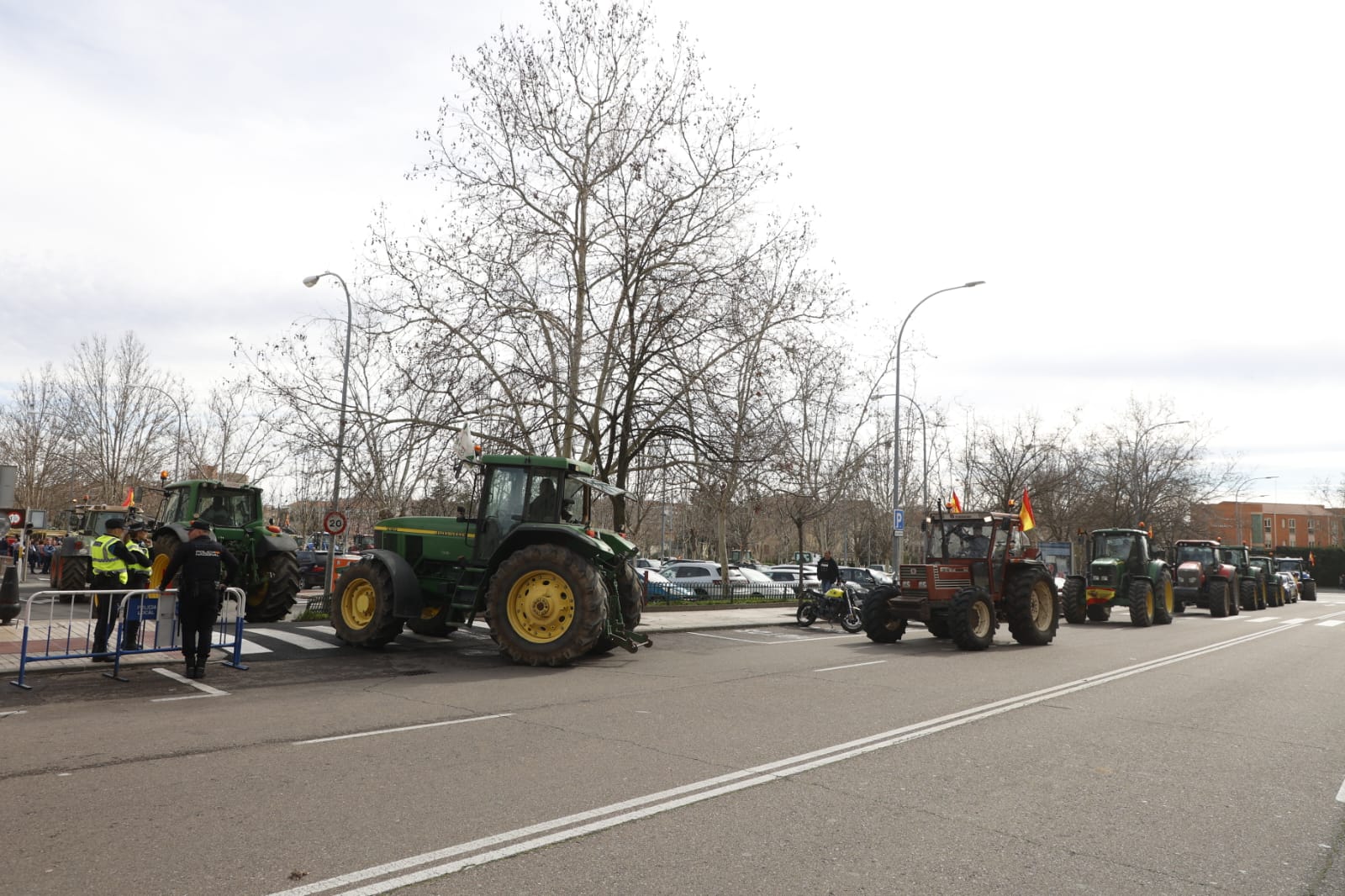 Así te hemos contado en directo las protestas agrarias de hoy miércoles en Salamanca