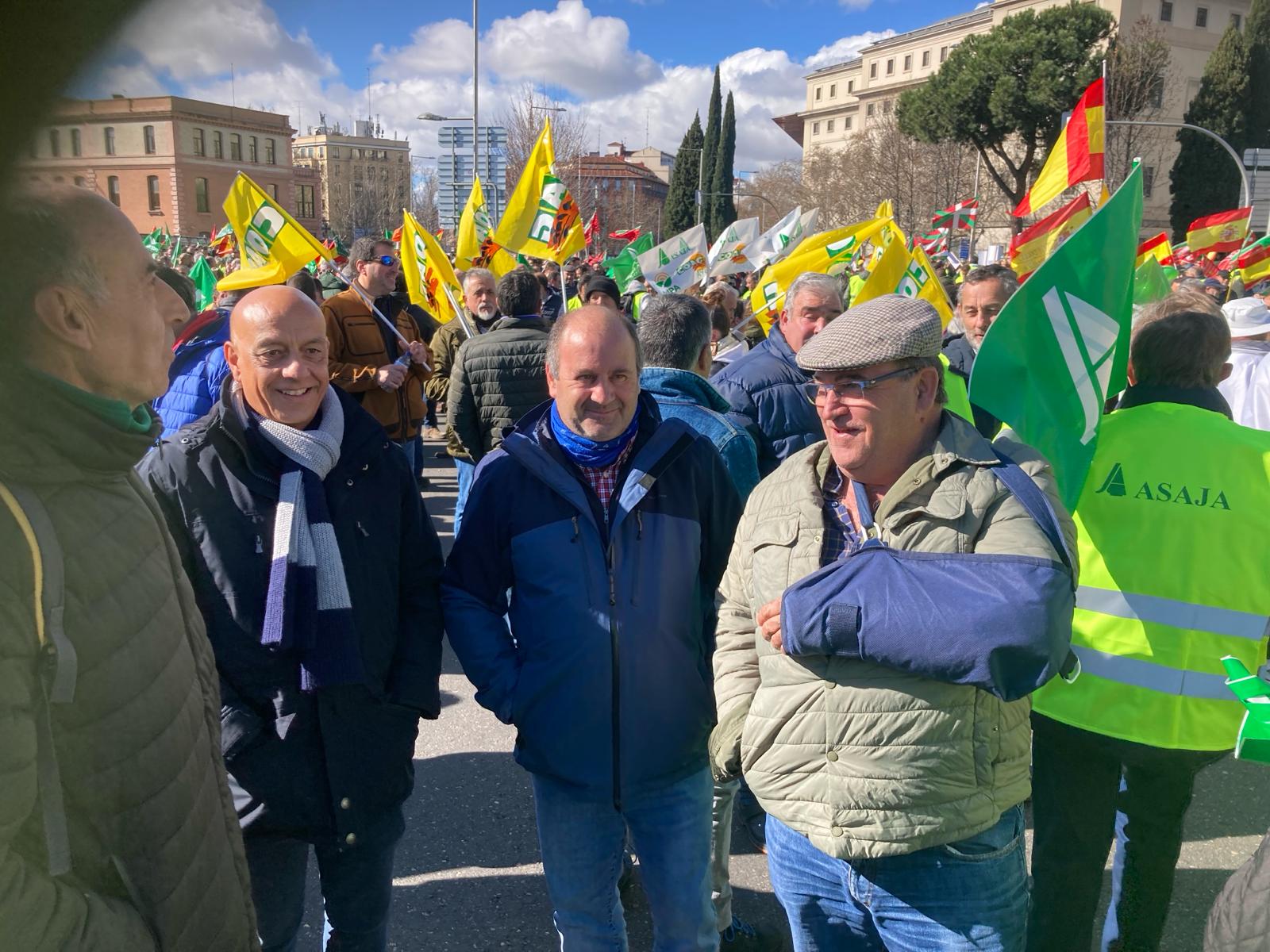 Así hemos contado la protesta de los agricultores en Madrid: más de 600 agricultores de Salamanca en la capital