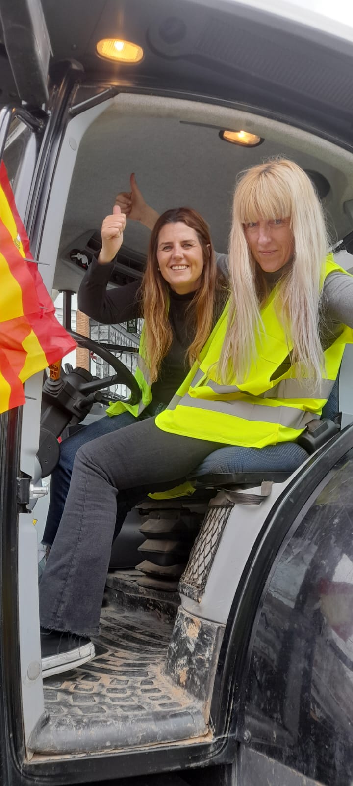 Sigue en directo y desde dentro la tractorada en Madrid