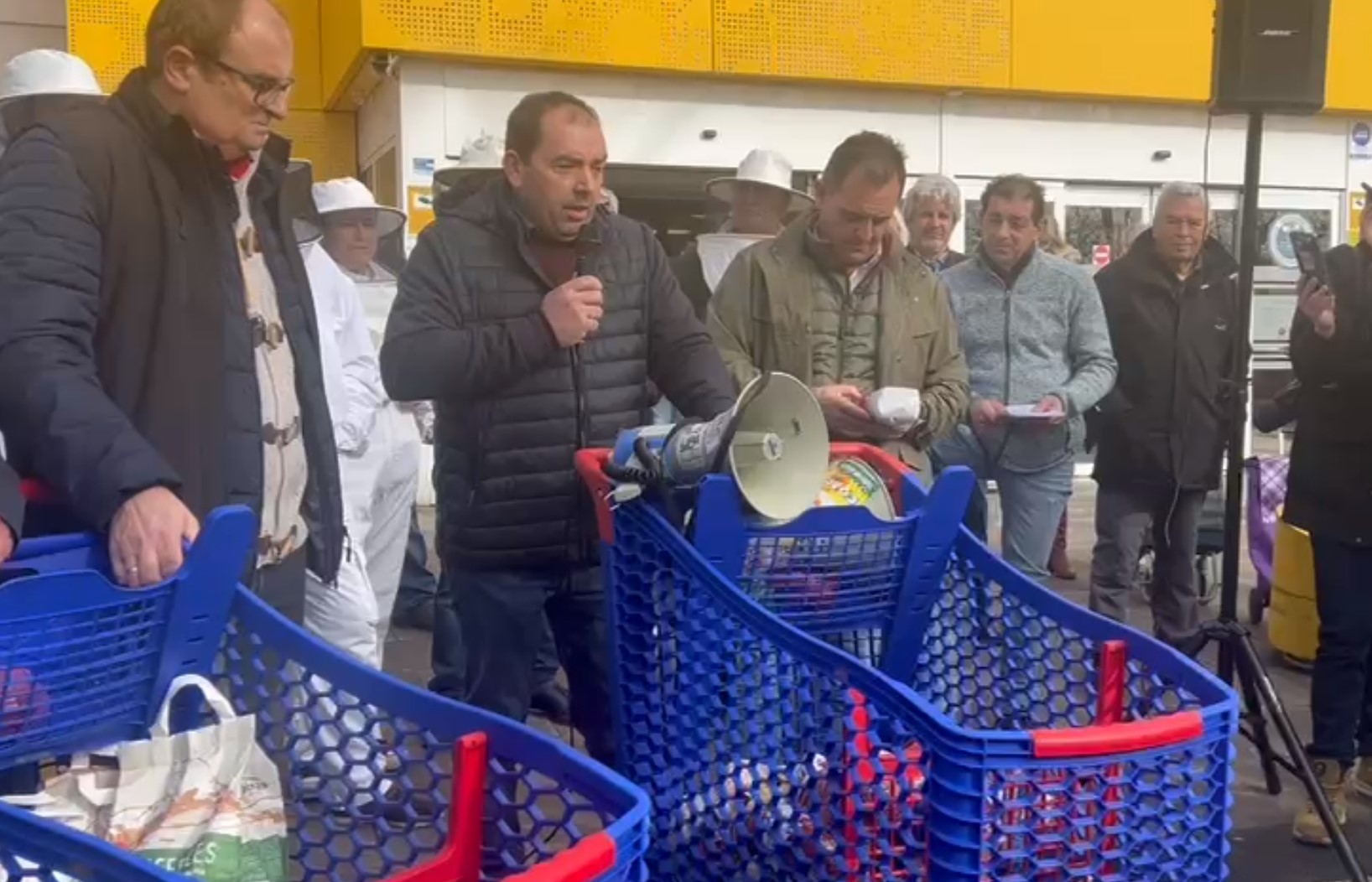 Así te hemos contado en directo las protestas agrarias de hoy miércoles en Salamanca