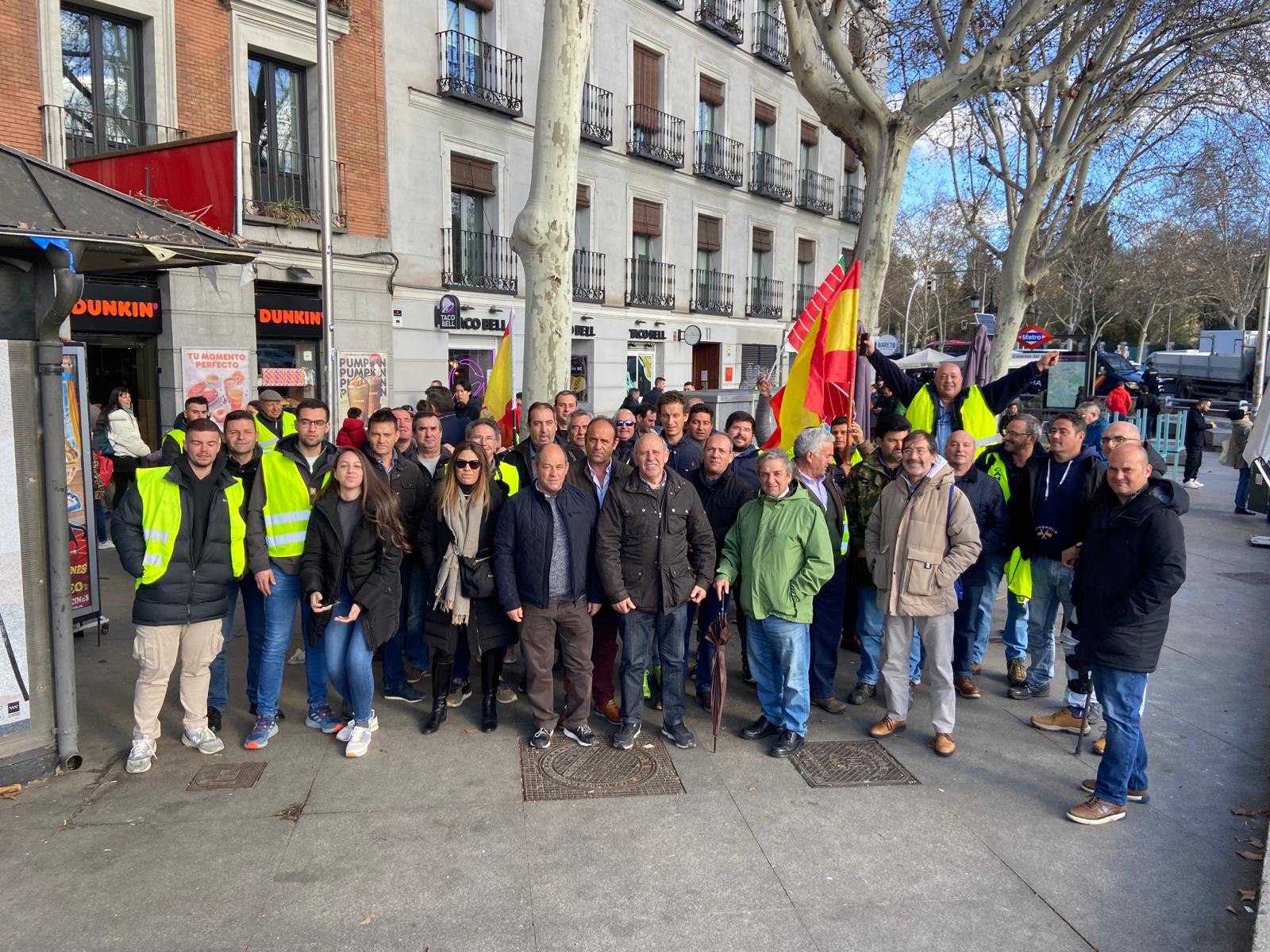 Así hemos contado la protesta de los agricultores en Madrid: más de 600 agricultores de Salamanca en la capital