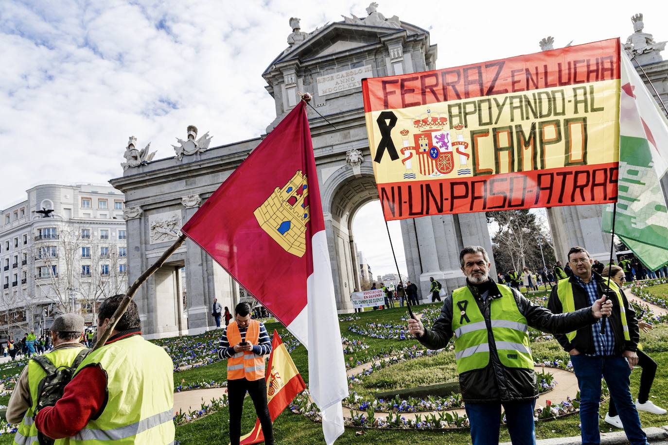 Sigue en directo y desde dentro la tractorada en Madrid