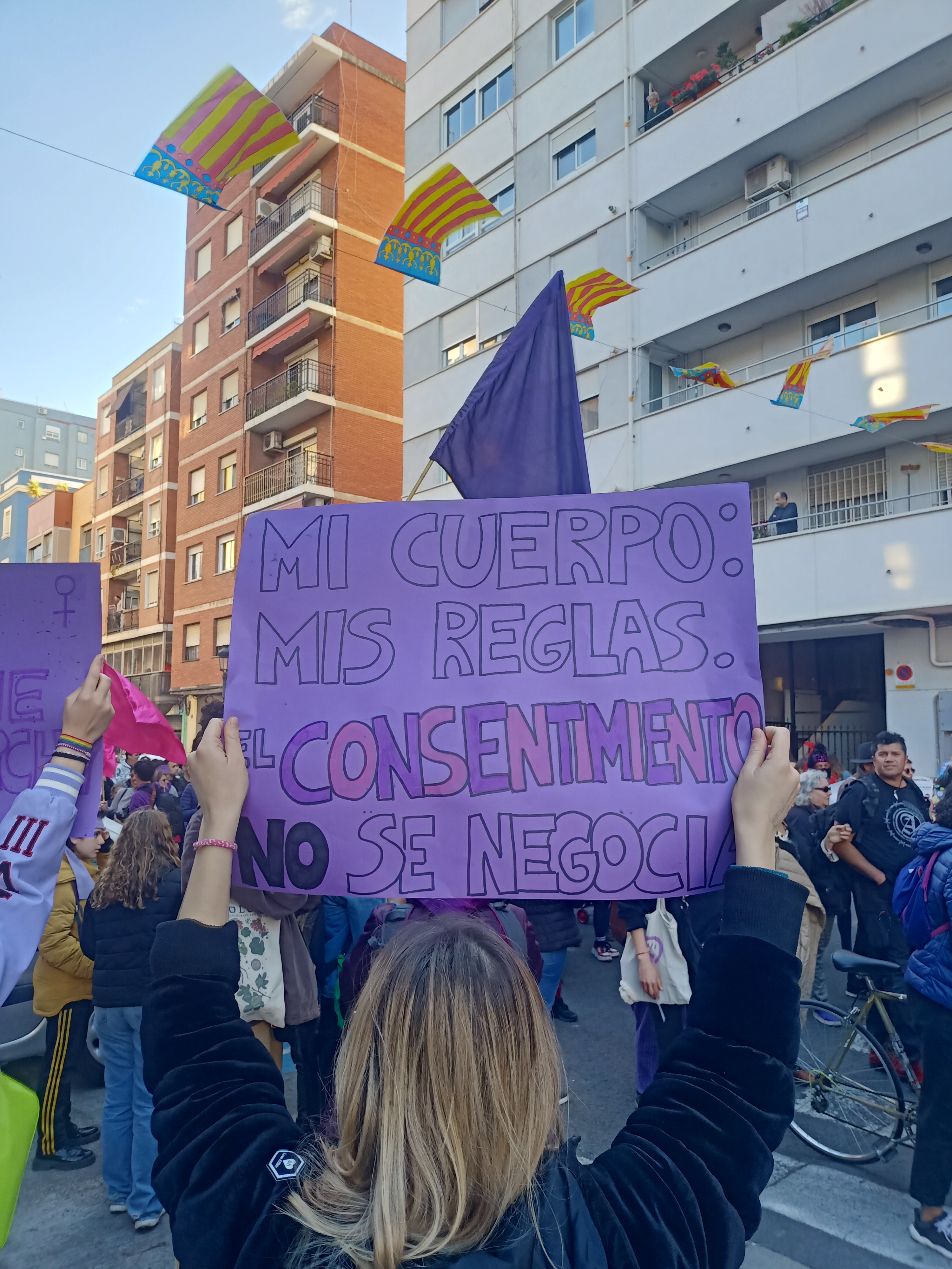 8-M: miles de mujeres claman por sus derechos en las calles de Valencia