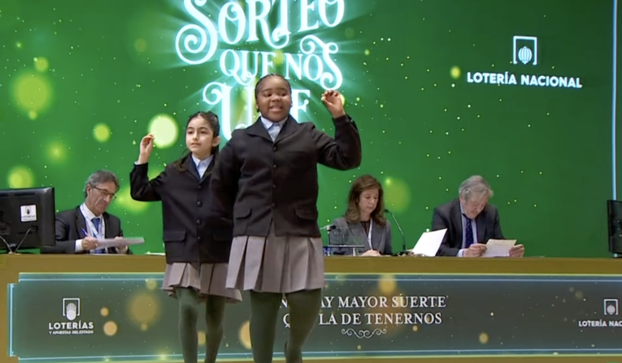 Así hemos contado el sorteo de la Lotería de Navidad 2023