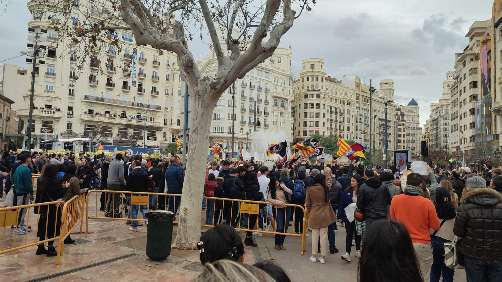 Así hemos contado la manifestación del valencianismo contra Peter Lim