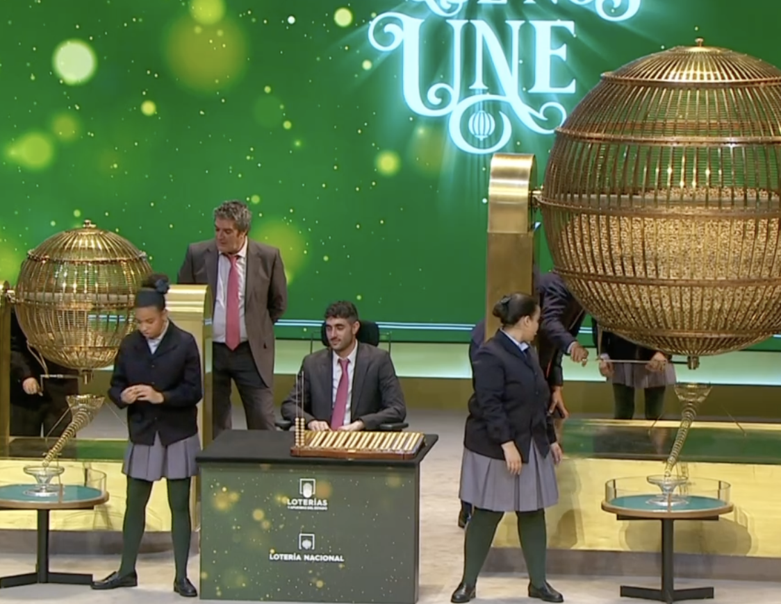 Así hemos contado el sorteo de la Lotería de Navidad 2023