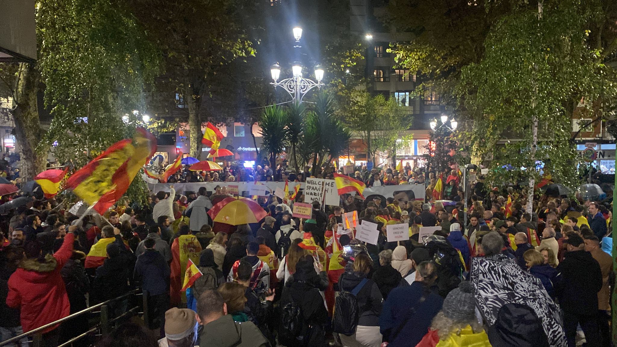 Así le hemos contado el minuto a minuto de la protesta