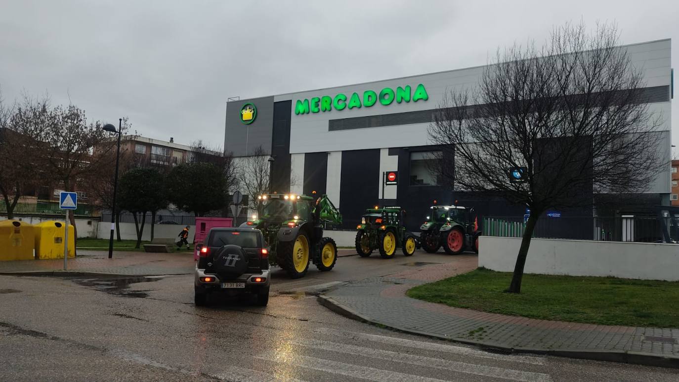 Así ha sido el viernes de tractoradas en la provincia de Segovia