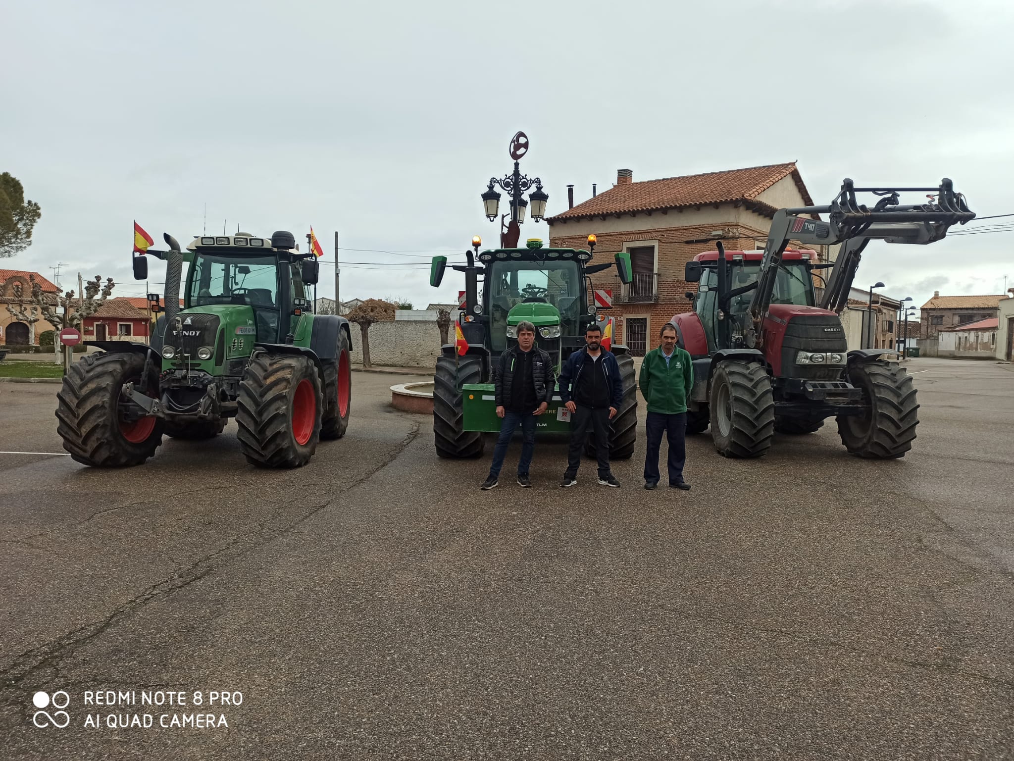 Así te contamos una nueva protesta del campo en Valladolid