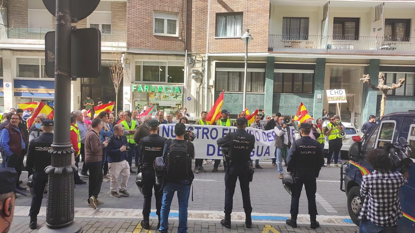 La tractorada llega al final del recorrido, la consejería de Agricultura