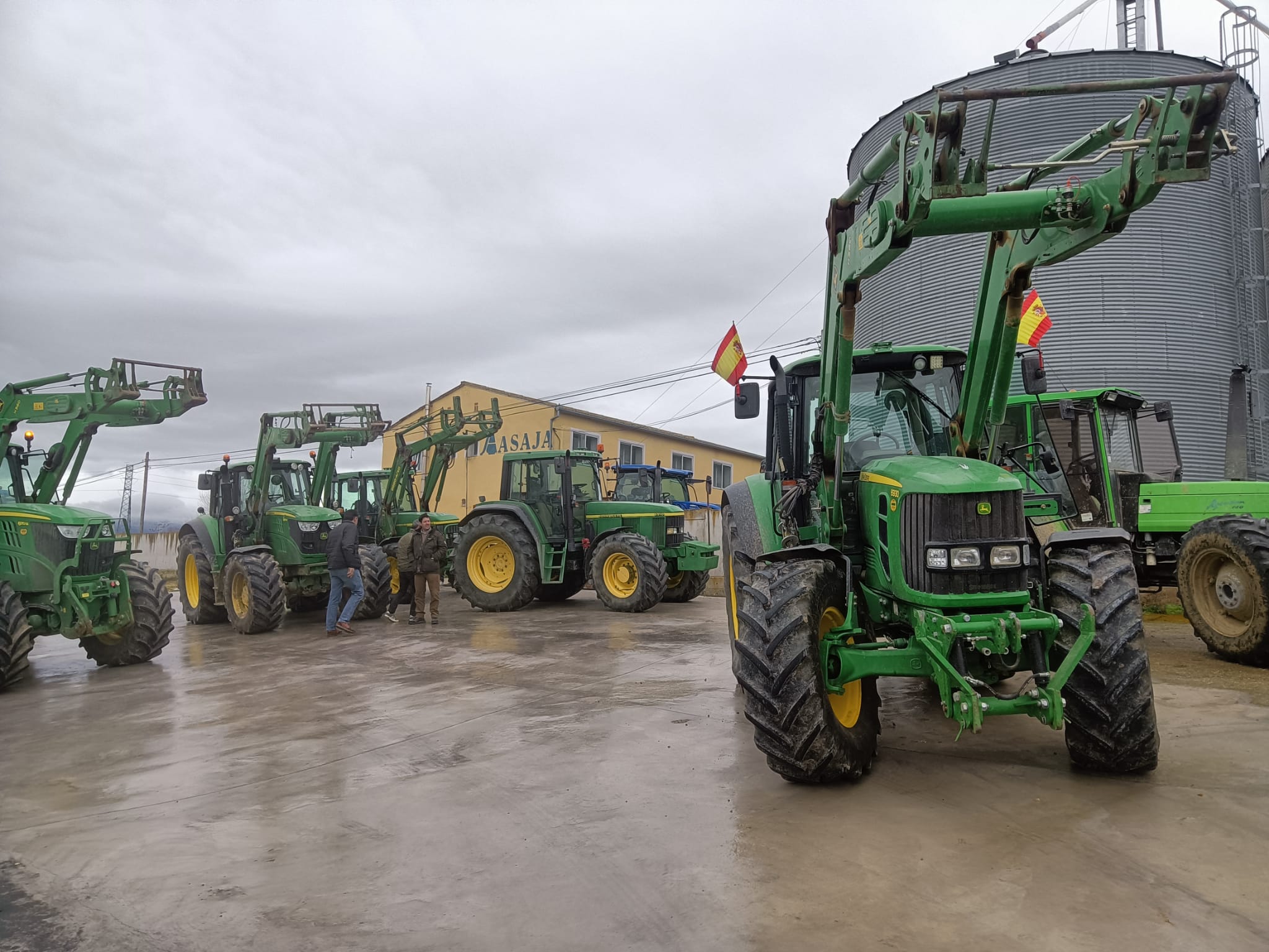 Así ha sido el viernes de tractoradas en la provincia de Segovia
