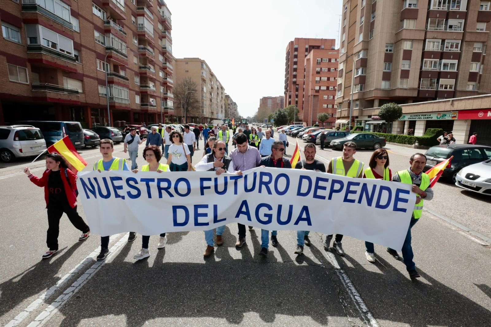 La tractorada llega al final del recorrido, la consejería de Agricultura