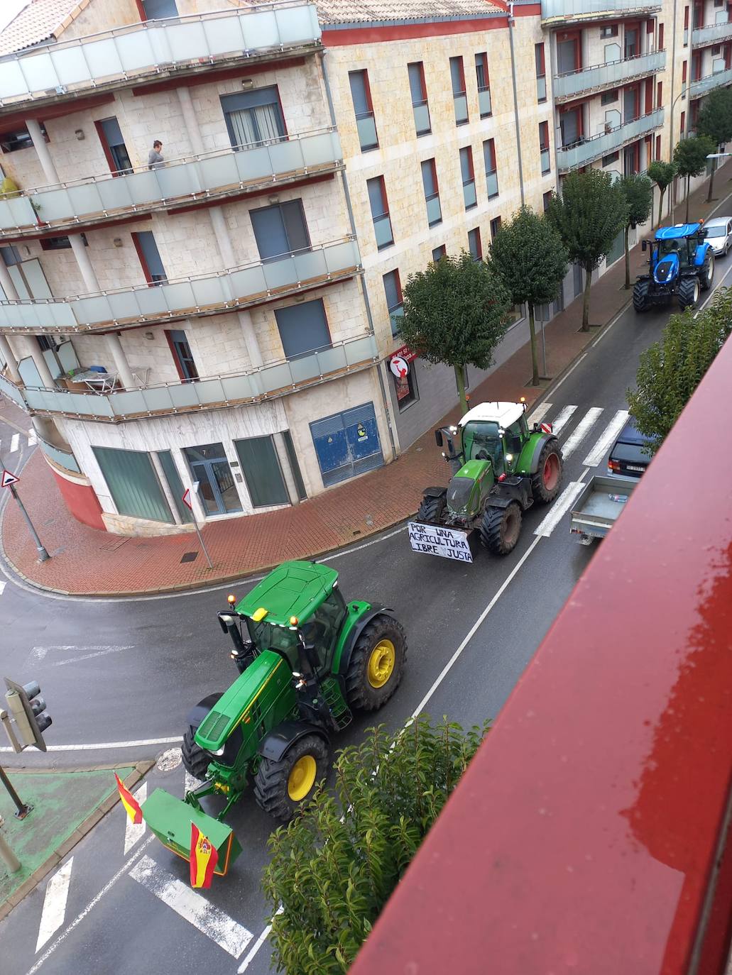 Así ha sido el viernes de tractoradas en la provincia de Segovia