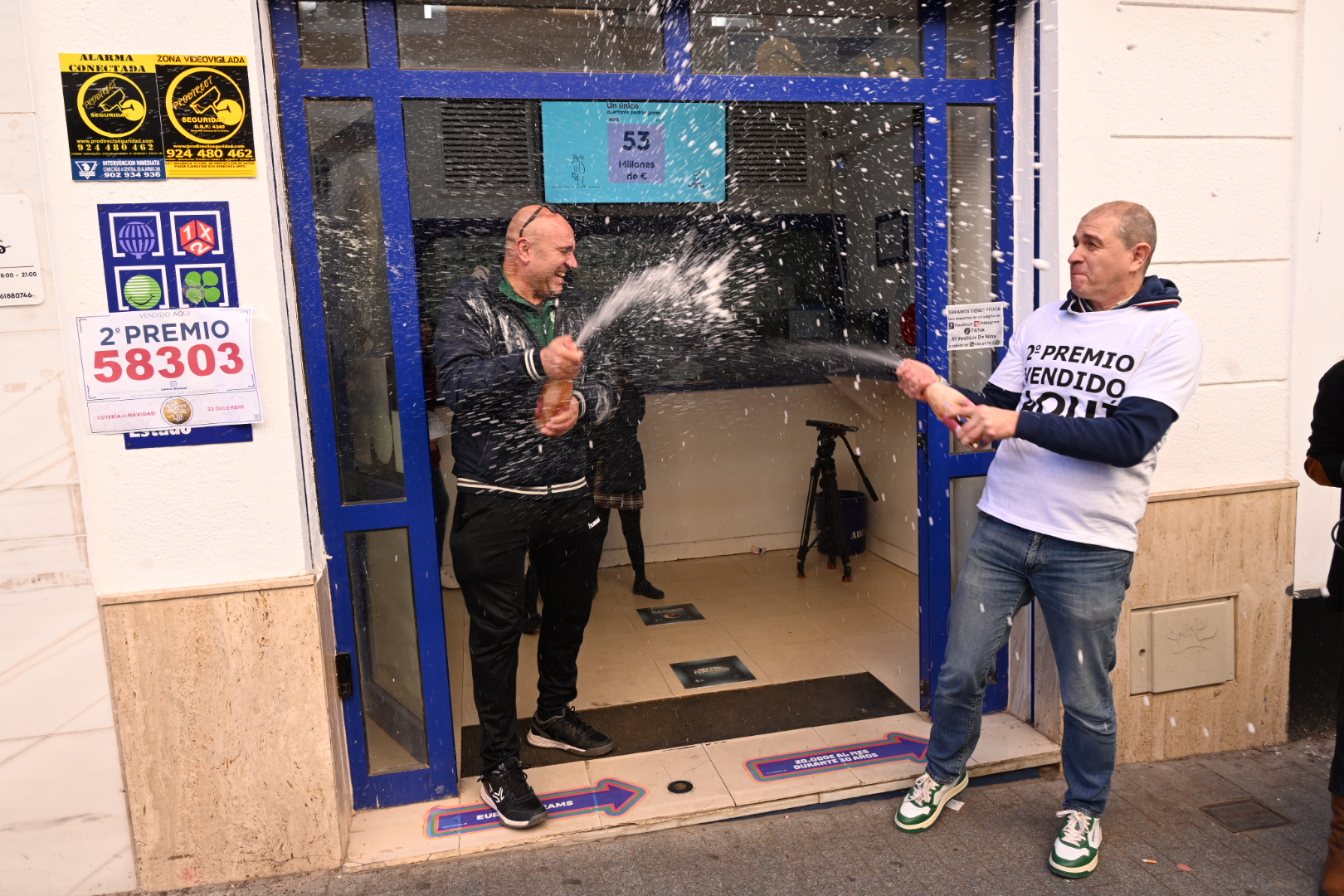 Dos administraciones extremeñas devolvieron el Gordo de Navidad