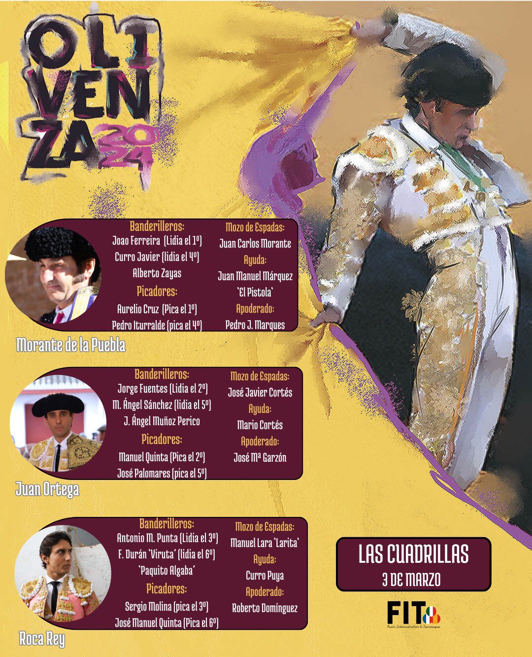 Así hemos narrado la segunda corrida de toros de la Feria de Olivenza